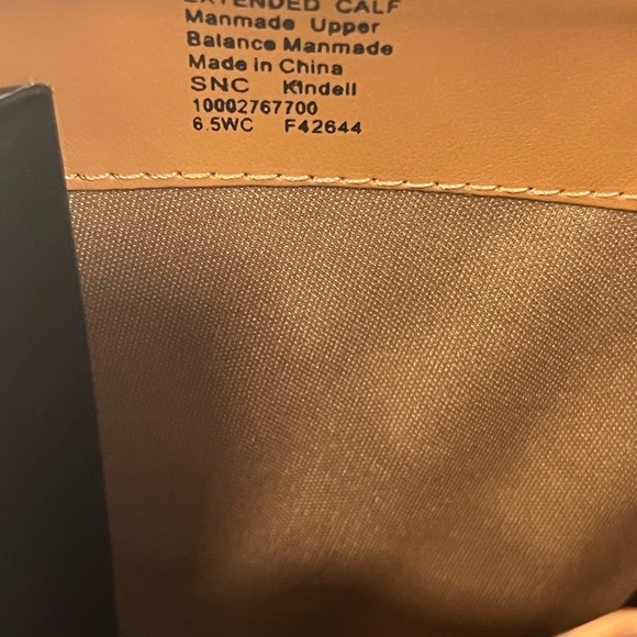 New! Style & Co Kindell Tall Riding Bourbon Brown Boots Size 6.5 - Picture 8 of 11